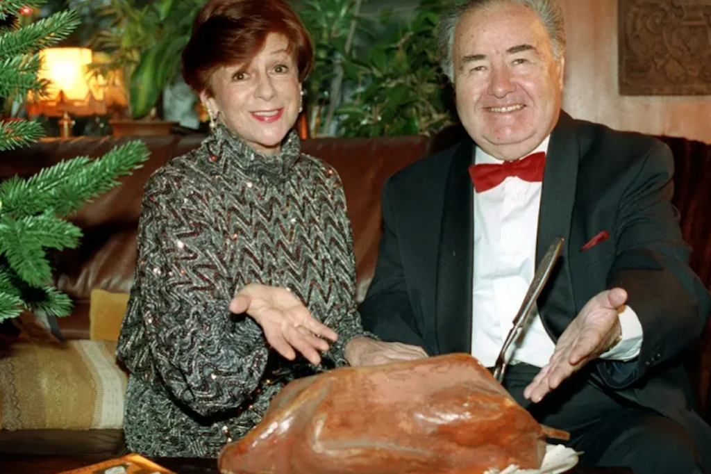 Margot Bert und Heinz Quermann moderierten „Zwischen Frühstück und Gänsebraten“.