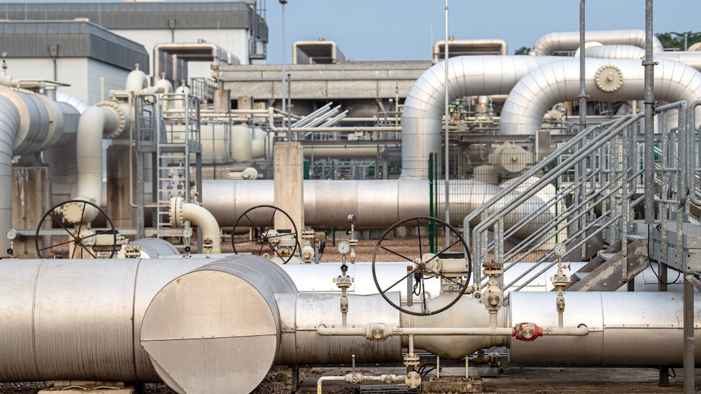 Die Gasspeicher in Deutschland sind noch gut gefüllt.