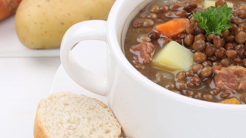 Linsen nach Omas Rezept wecken Kindheitserinnerungen.