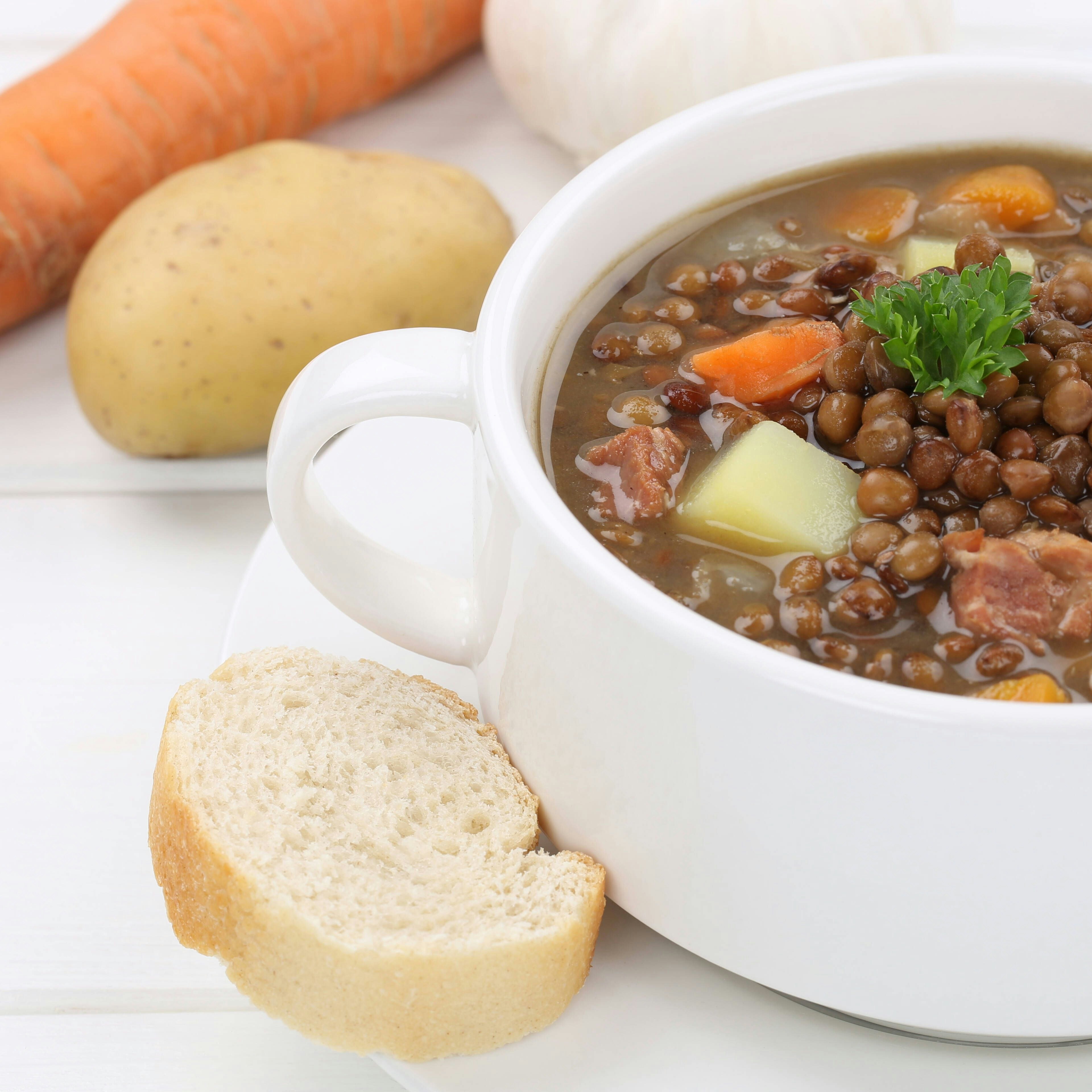 Omas köstliche Linsensuppe – das Glückbringer-Rezept für Silvester!