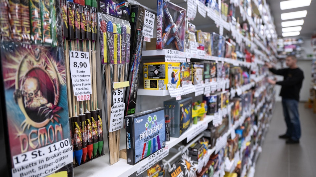 Ab dem 29. Dezember wird wieder Feuerwerk verkauft.