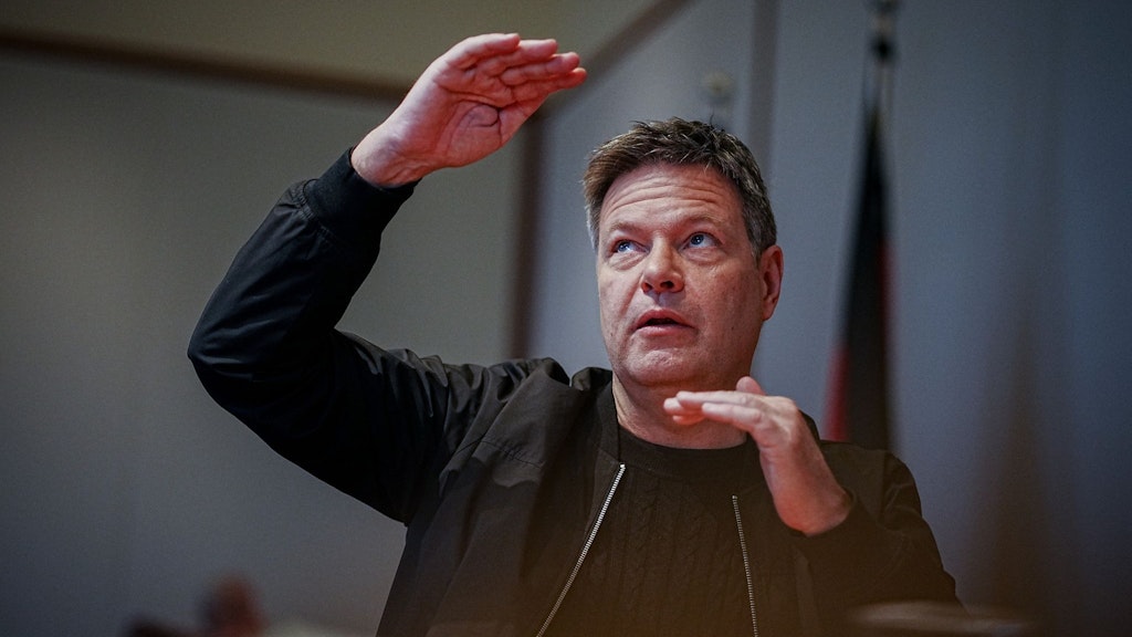 Bundeswirtschaftsminister Robert Habeck (Grüne).