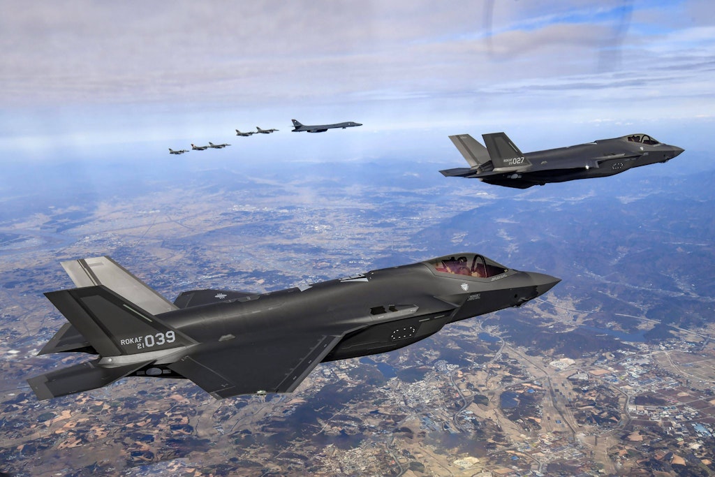 F-35-Kampfjets im Einsatz des südkoreanischen Militärs