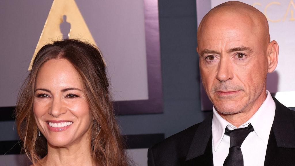 Schauspieler Robert Downey jr. mit seiner Frau Susan
