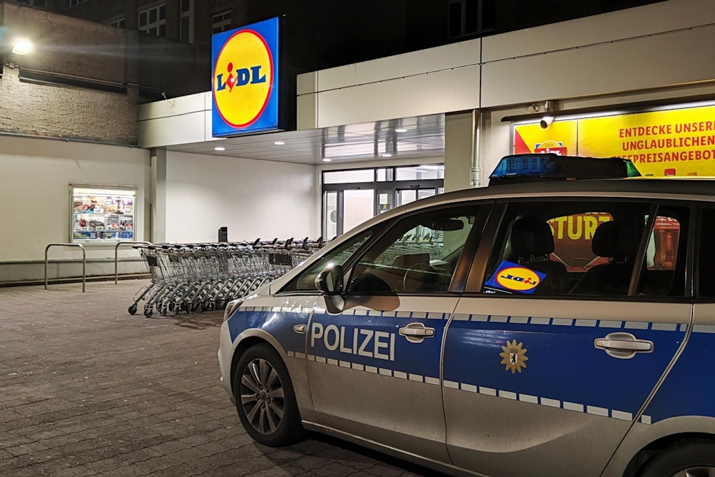 Der Einbruch passierte in einer Filiale des Discounters Lidl in der Glasowstraße in Neukölln.