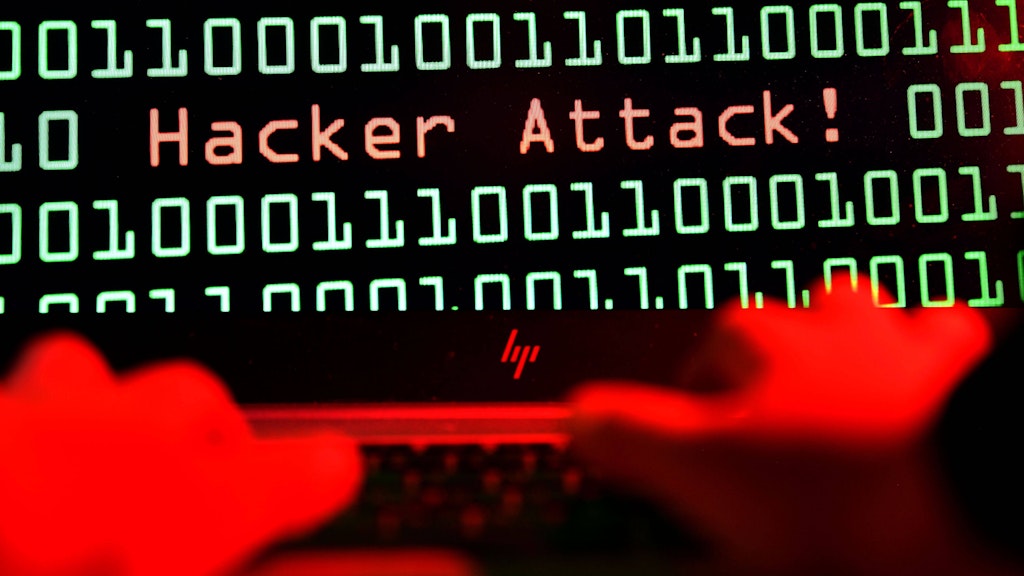 Hackerangriff (Symbolbild)