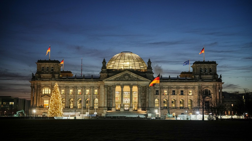 The Reichstag building in the early morning.  For many, Berlin is fine as a capital, but they would rather live elsewhere.