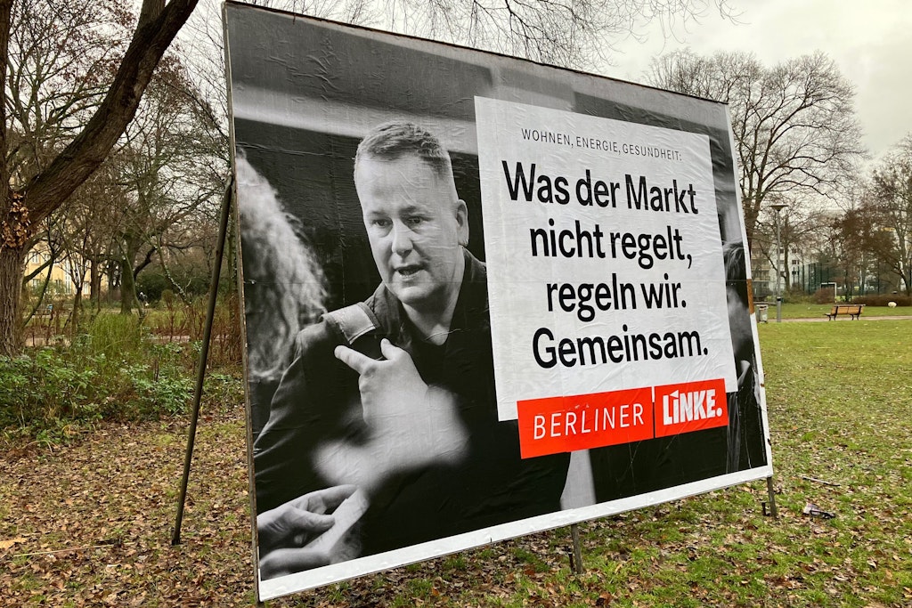 Die Linkspartei tritt für die Abgeordnetenhauswahl extra als Berliner Linke an.