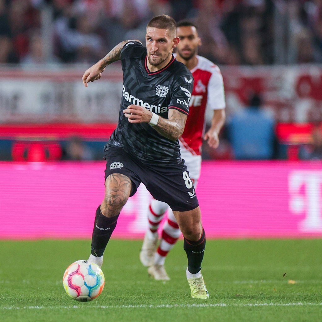 Robert Andrich ist bei Bayer Leverkusen eine feste Größe.