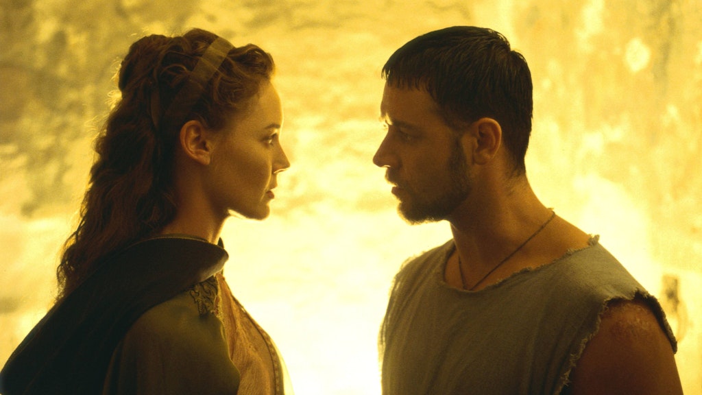 Connie Nielsen als Kaiserin Lucilla (l.) wird bei der Fortsetzung wieder mit dabei sein.