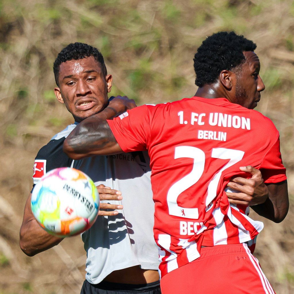 War quirlig und griffig: Unions Sheraldo Becker.