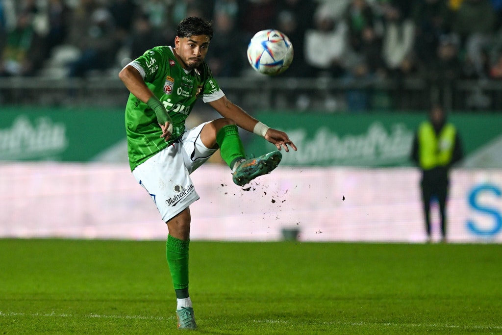 Hakim Guenouche (22) von Austria Lustenau soll beim 1. FC Union auf dem Zettel stehen.