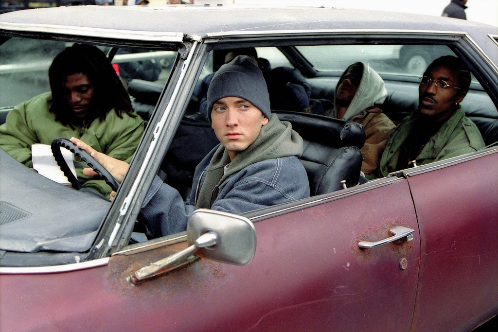 Eminem als B-Rabbit im Hollywood-Film 8 Mile.