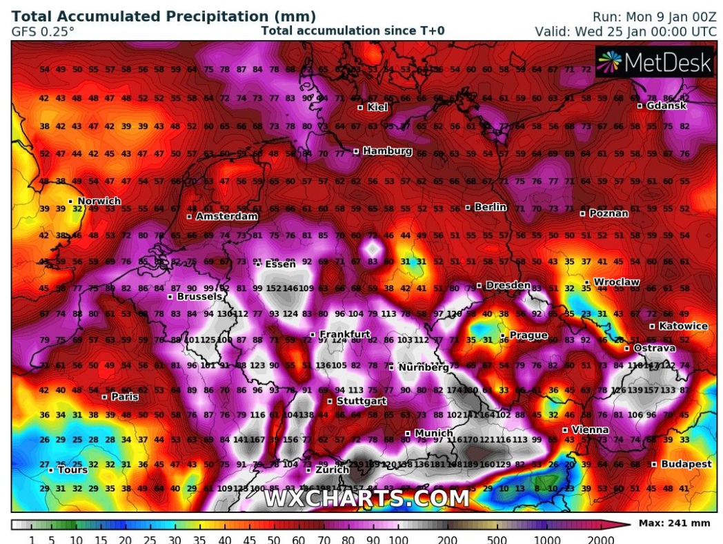 Die Wetterkarte Des Grauens! Meteorologe Warnt Vor Stürmen Und ...