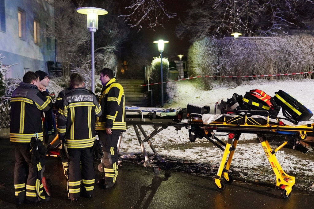 Reutlingen: Großeinsatz für die Feuerwehr. Es gab mehrere Tote.