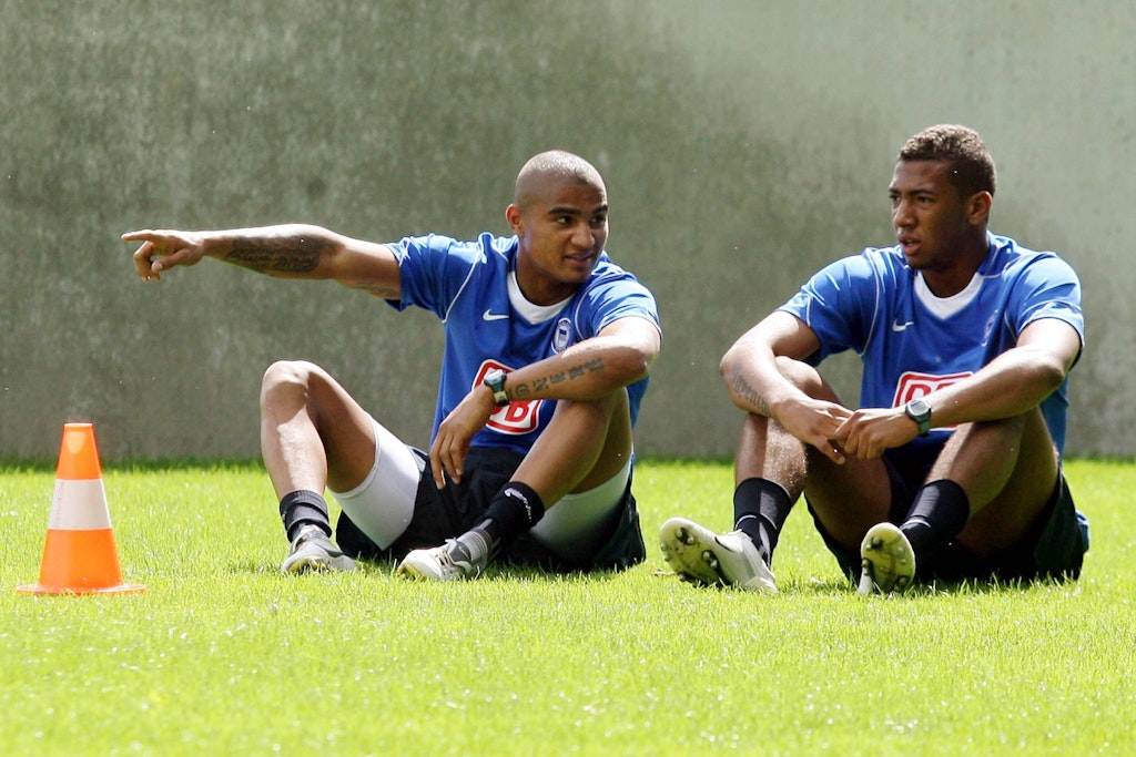 Prince und Jerome Boateng wurden bei Hertha BSC zu Stars. Eine späte Wiedervereinigung in Berlin wird es wohl nicht geben.