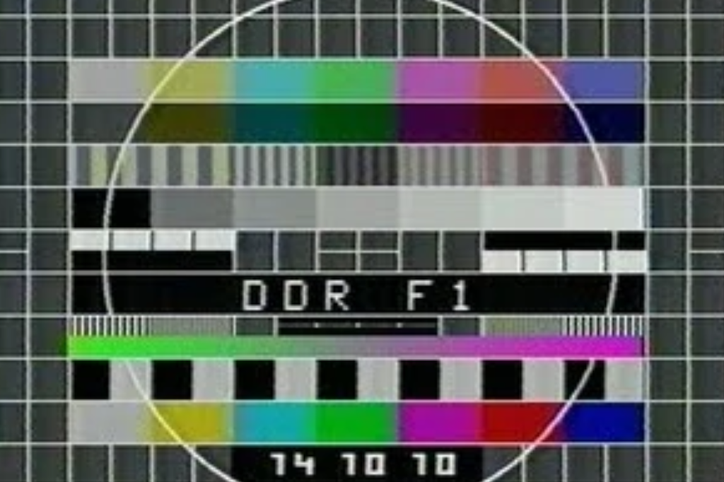 S0 sah das Testbild des DDR-Fernsehens in den 80er-Jahren aus.