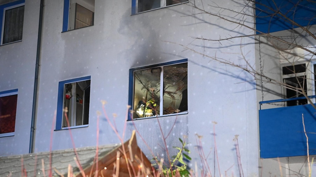Das Feuer war im Kinderzimmer der Wohnung im ersten Obergeschoss ausgebrochen.