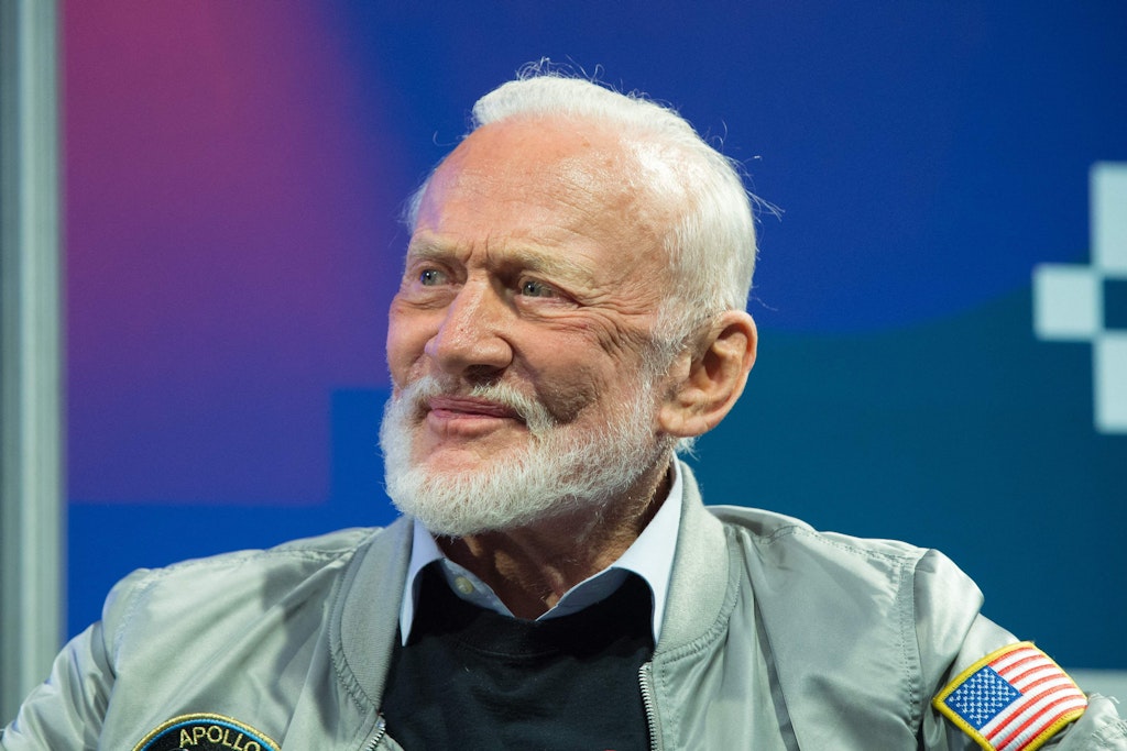 Buzz Aldrin (hier im Jahr 2017, Archivbild) hat nochmal geheiratet.