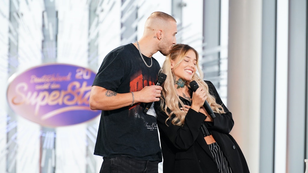 Jills Freund Lars Maucher stand ihr beim DSDS-Auftritt zur Seite.