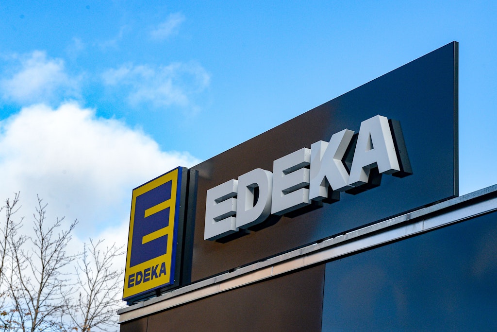 Eine Filiale des Einzelhändlers Edeka.