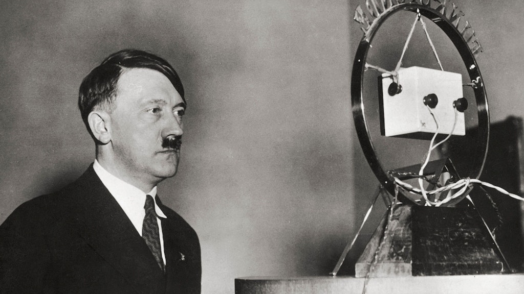 Hitlers erste Rundfunkansprache als Reichskanzler am 1. Februar 1933