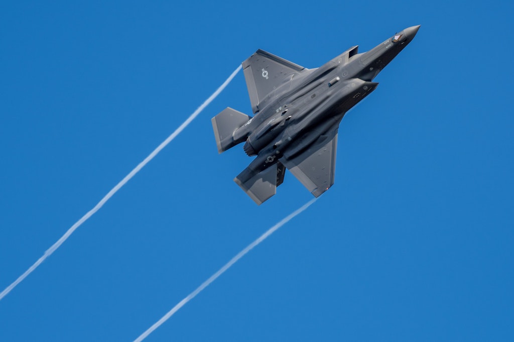 Die Ukraine wünscht sich Kampfjets wie hier vom Typ F-35.