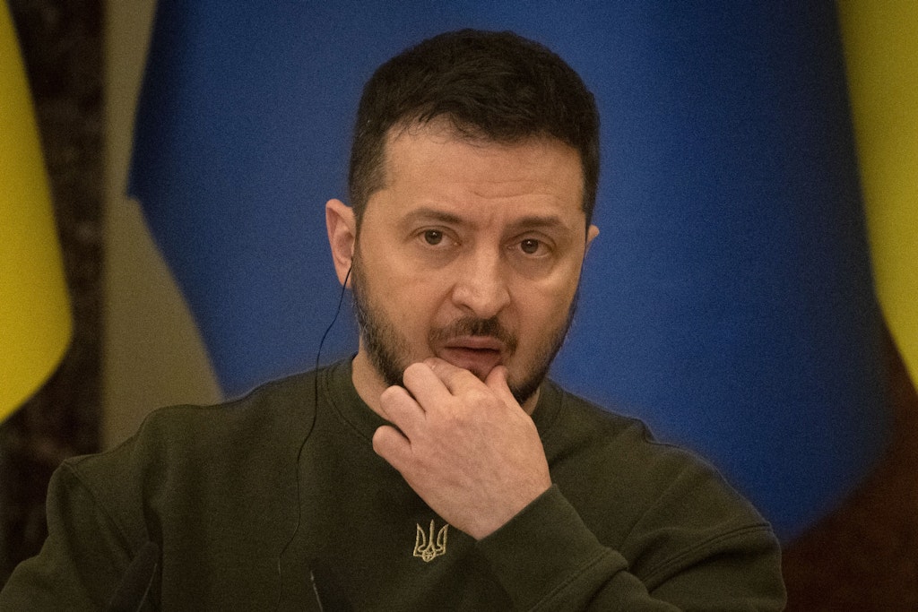 Wolodymyr Selenskyj, Präsident der Ukraine.