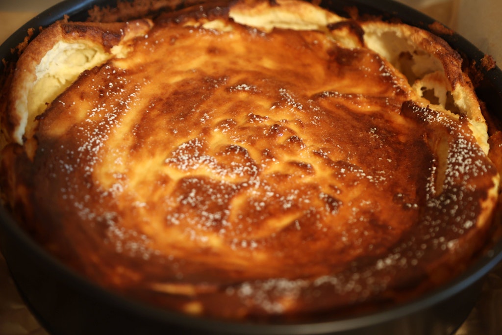 Lassen Sie den Käsekuchen ganz langsam abkühlen!