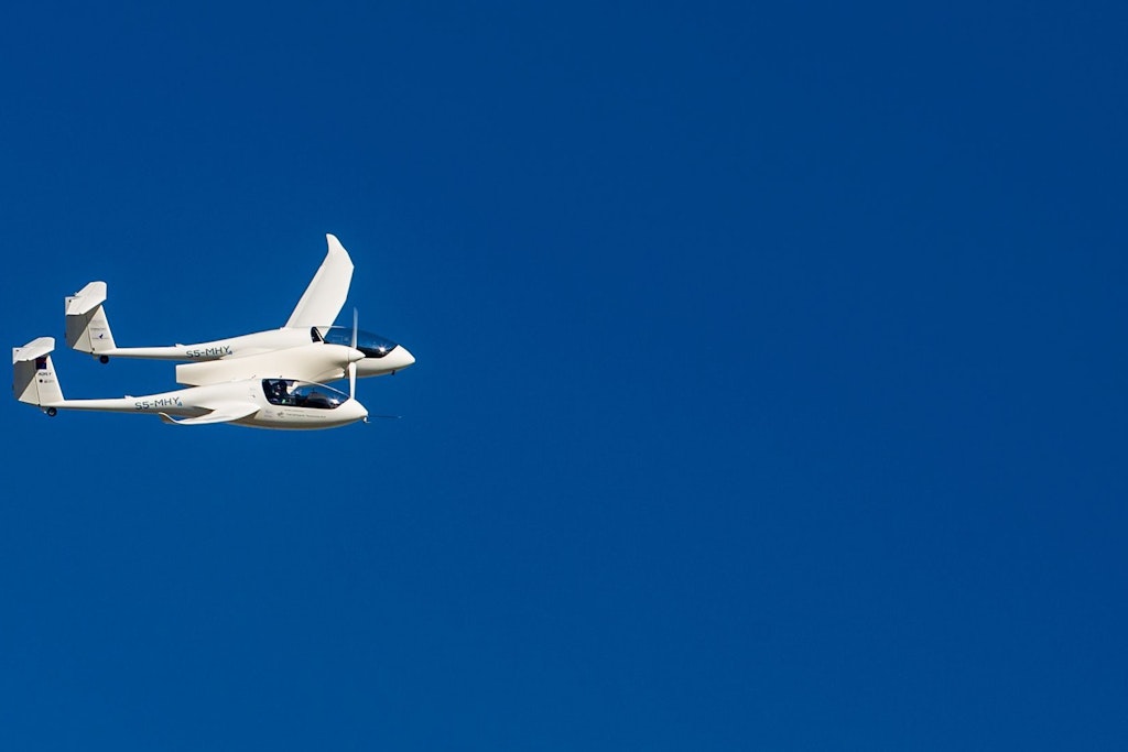 Der erste Schritt: Das Brennstoffzellen-Flugzeugchen HY4 hob 2016 in Stuttgart erstmals ab.