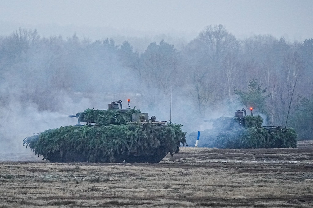 Puma-Schützenpanzer bei einer Übung (Archivbild)