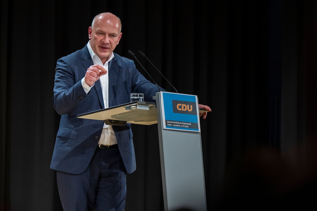 Mit Kai Wegner könnte die CDU wieder stärkste Partei in Berlin werden.