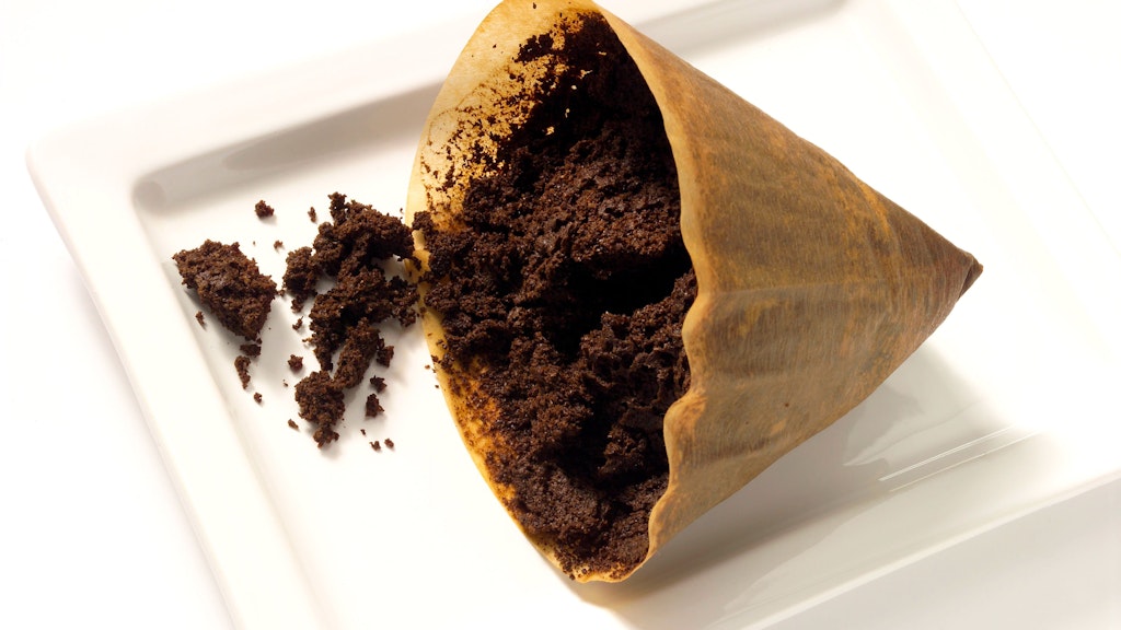 Wenn Sie mit Kaffeesatz Ihre Pflanzen düngen, den Satz nicht feucht verwenden. Er muss gründlich getrocknet sein, damit sich kein Schimmel bildet.