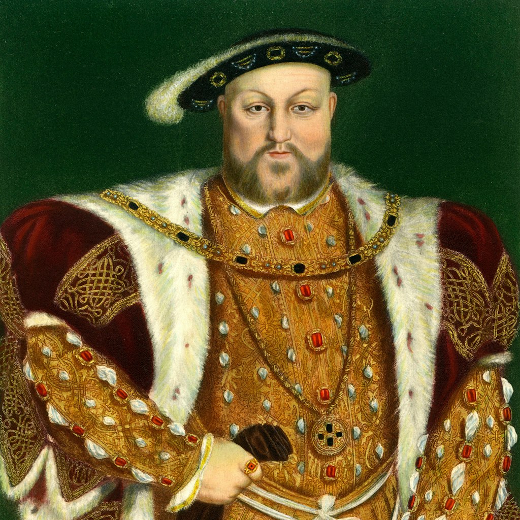 Der englische König Henry VIII.