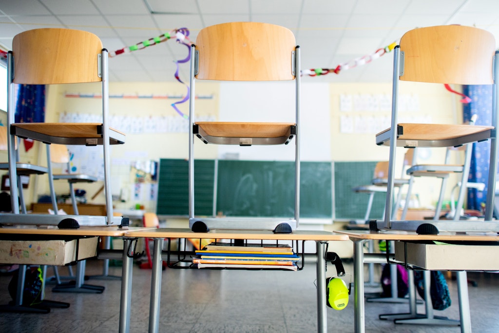 Klassenzimmer könnten in Berlin leer bleiben - ein Warnstreik der Lehrer ist angesagt. (Symbolbild)