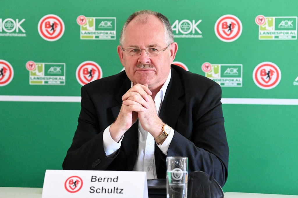 Bernd Schultz, Präsident des Berliner Fußball-Verbandes, will gegen den Vizepräsidenten des CFC Hertha 06, Ergün Cakir, vorgehen.