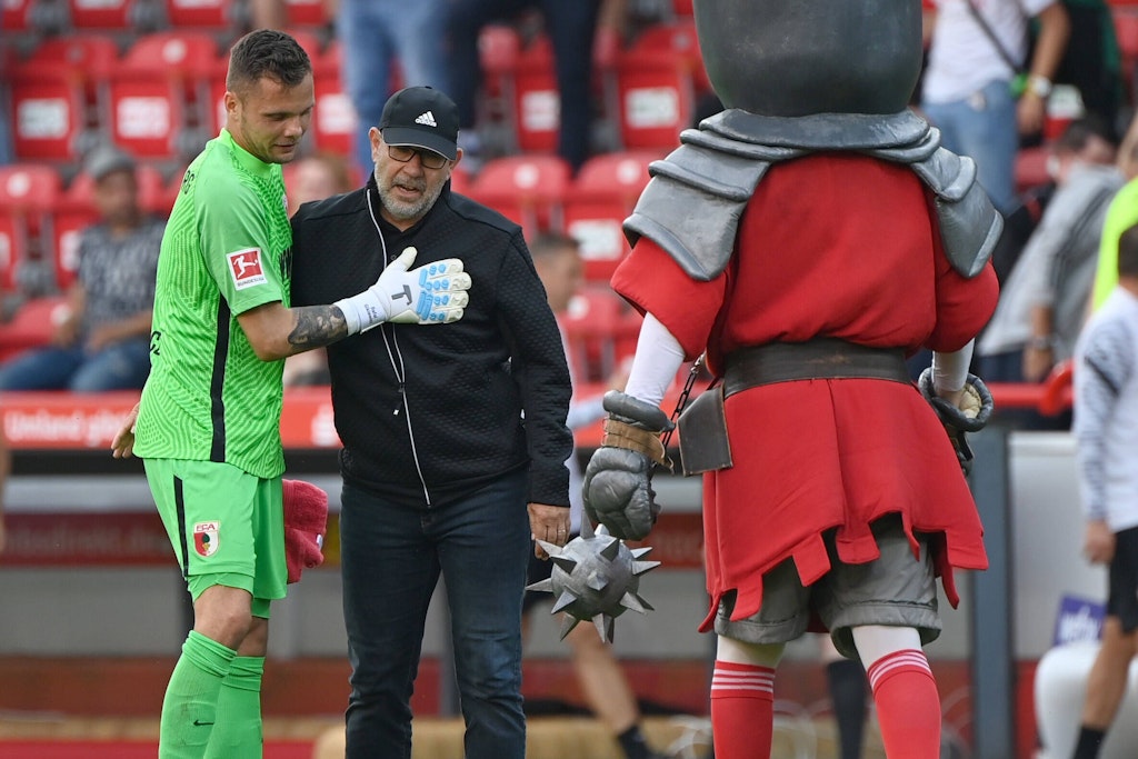 Trotz der Trennung mit einigen Nebengeräuschen. Zwischen Rafal Gikiewicz und Urs Fischer, dem Trainer des 1. FC Union, gibt es kein böses Blut.