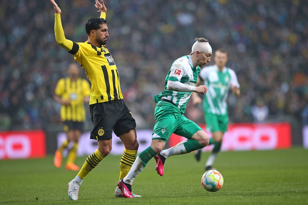 Mitchell Weiser also sets the pace for Werder Bremen in the game against Borussia Dortmund with a turban.