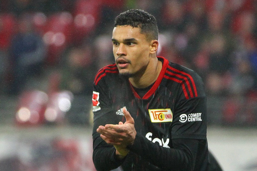 Danilho Doekhi (l.) hat großen Anteil daran, dass der 1. FC Union im Jahr 2023 noch ungeschlagen ist. Jetzt will er Ajax Amsterdam ärgern. 