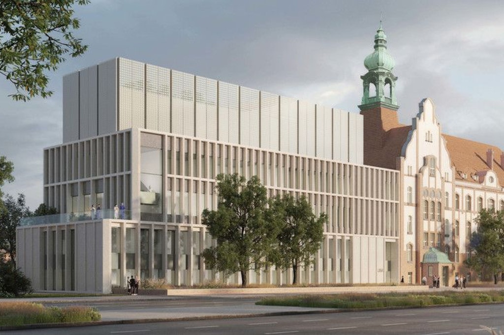 Wie die Faust aufs Auge: Der Neubau für das Umweltbundesamt in Dahlem.