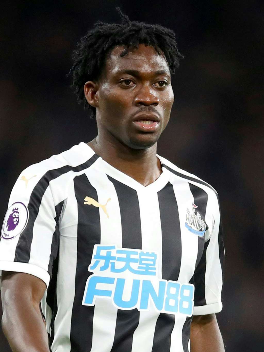  Christian Atsu im Trikot von Newcastle United (Archivbild von 2019)