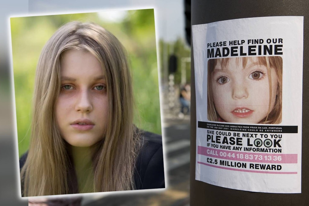 Eine junge Frau aus Polen behauptete, sie sei Maddie McCann.