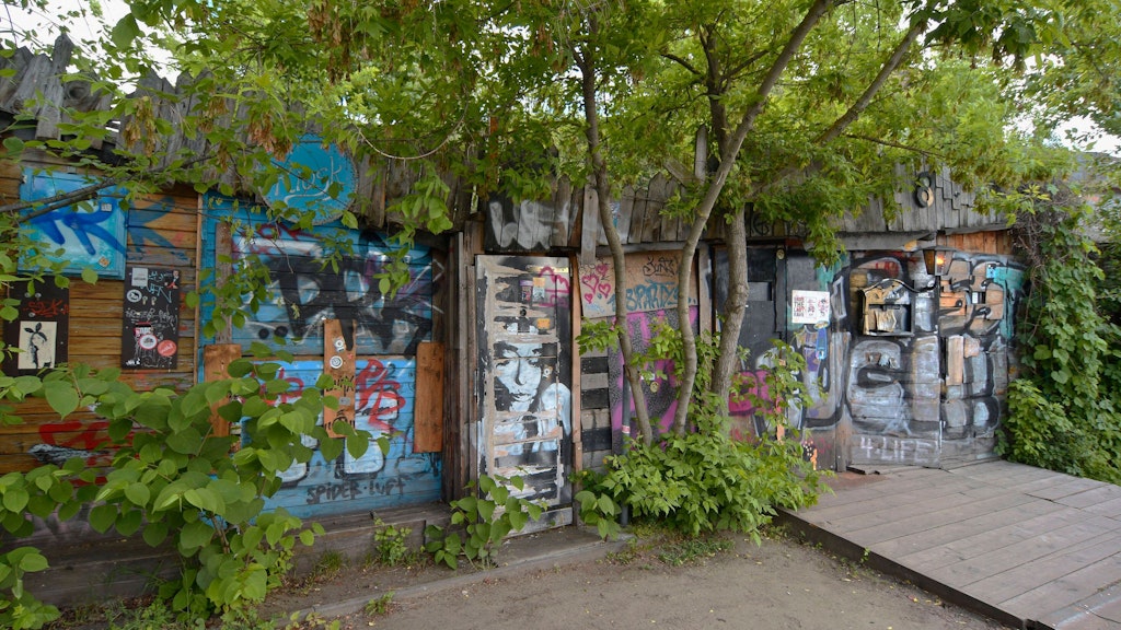 Der Biergarten und Club Rummelsbucht musste für die Bauprojekte geschlossen und abgerissen werden.