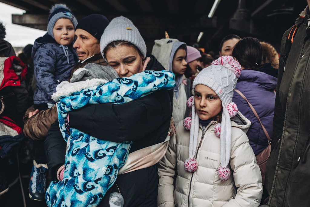 Russland hat mit dem Angriffskrieg die größte Flüchtlingskrise der Welt ausgelöst. Bis heute ist die Mehrheit der Deutschen zu Hilfe bereit.