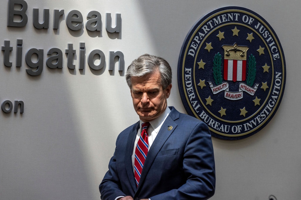 FBI-Direktor Christopher Wray geht davon aus, dass Corona aus einem chinesischen Labor stammt.