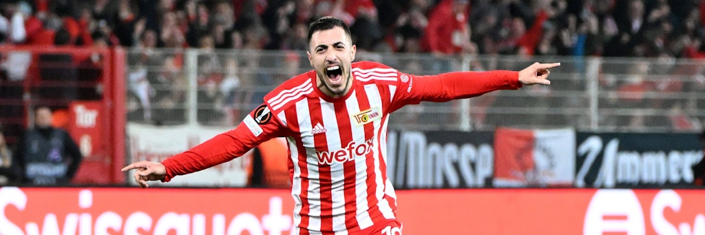 Josip Juranovic und der 1. FC Union jubeln: Ausrüster Adidas verlängert vorzeitig die Zusammenarbeit mit den Köpenickern bis 2030.