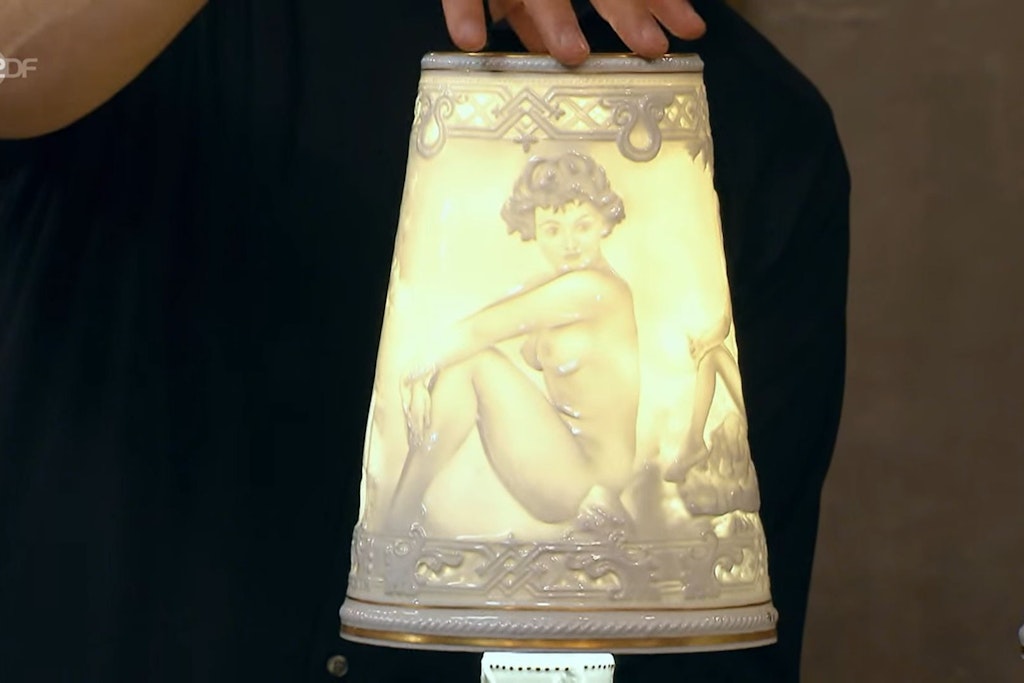 Interessant werden die Lampen bei „Bares für Rares“ dann, wenn der Strom fließt.