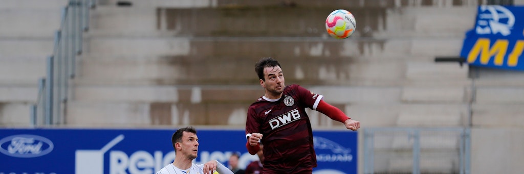 Ist es ein Vogel? Ein Flugzeiug? Nein, es ist Air Beckus: Christian Beck hat mit dem BFC noch ein paar Ziele.