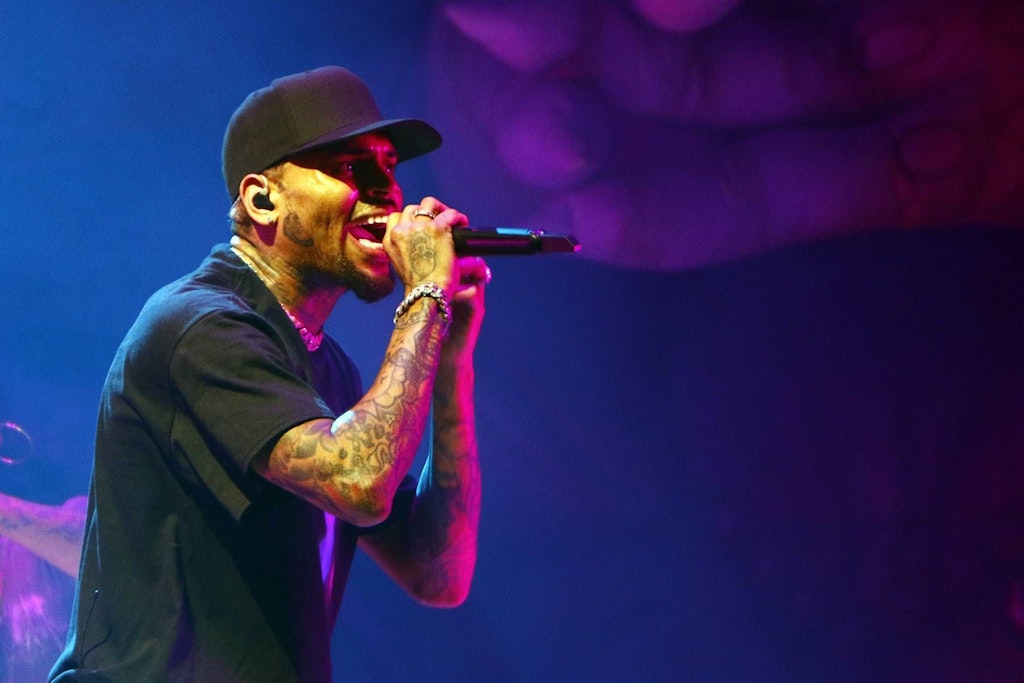 Sänger Chris Brown gab am Mittwoch ein Konzert in der Mercedes-Benz-Arena in Berlin.