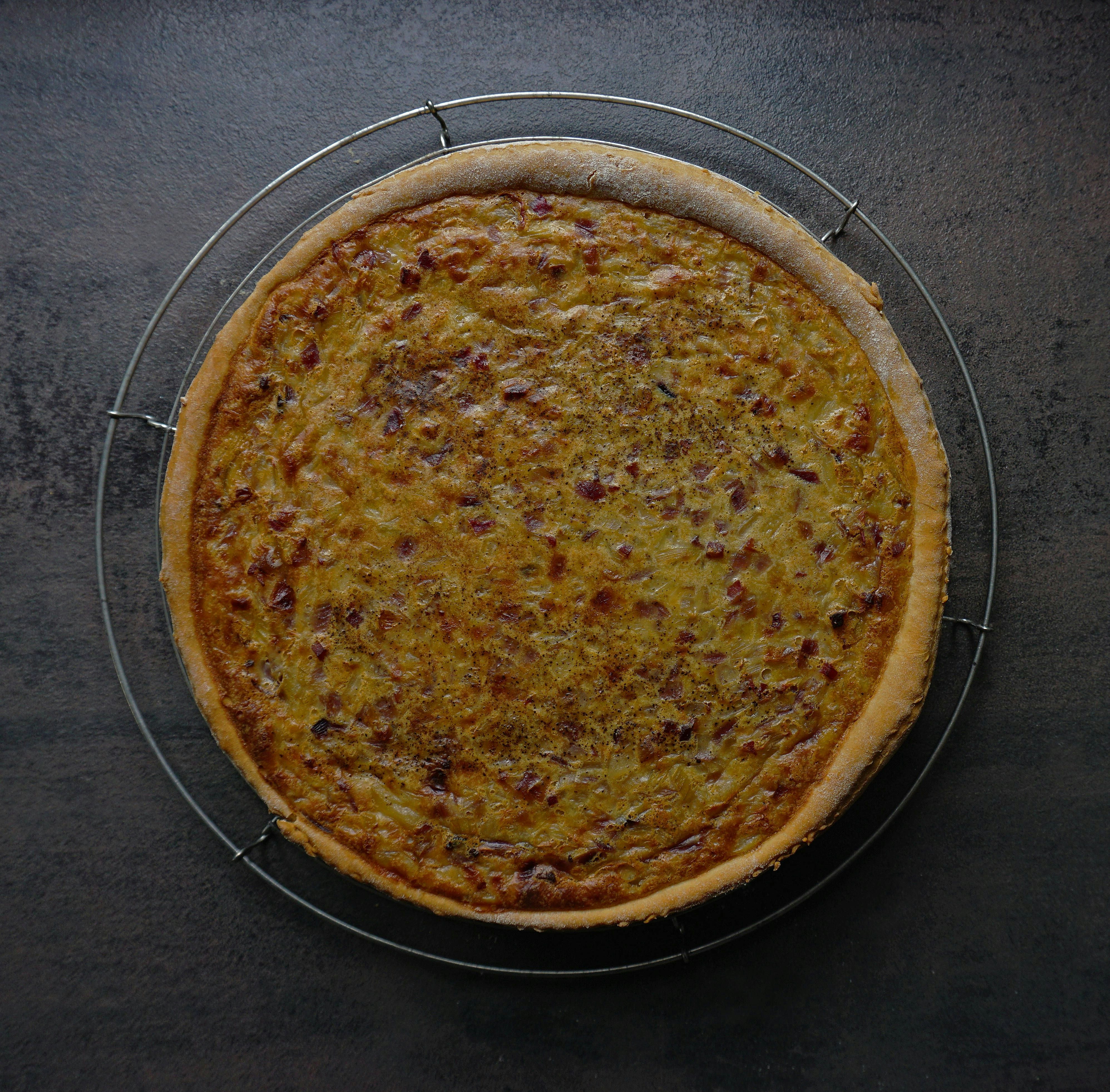 Quiche auf Schwäbisch: Rezept für herzhaften Sauerkrautkuchen